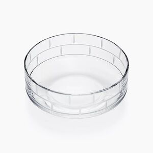 Tiffany & Co. Modern Bamboo
Crystal Glass Round Bowl